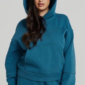 ONER ACTIVE classic lounge ocean teal hoodie size medium